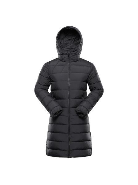 ALPINE PRO Dámsky zimný ultaľahký kabát hi-therm ALPINE PRO DEFRA dk.true gray