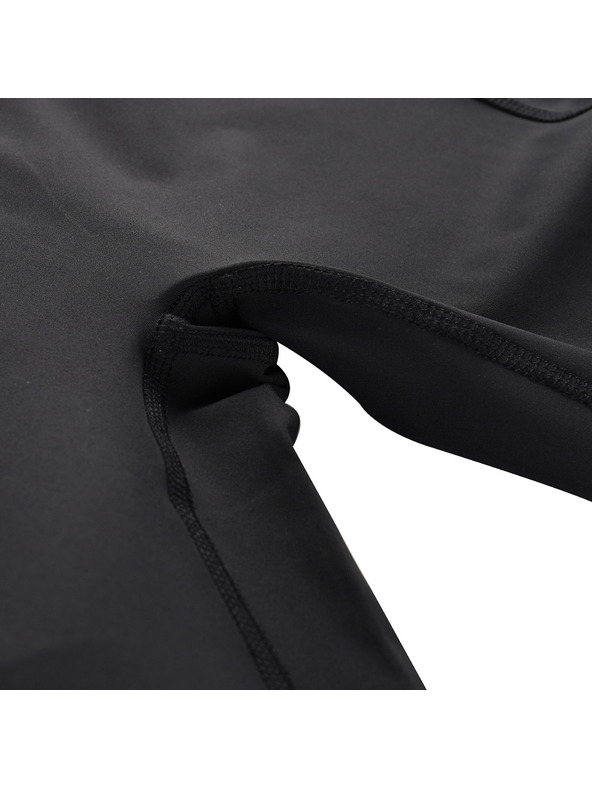 ALPINE PRO Dámske rýchloschnúce 3/4 legíny ALPINE PRO NAWA black