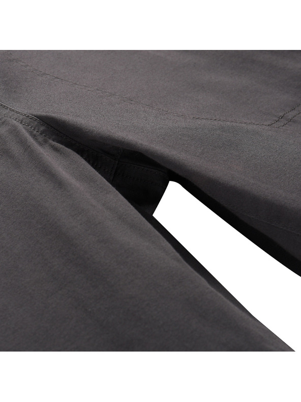 ALPINE PRO Dámske bavlnené nohavice ALPINE PRO ZAMENA dk.true gray