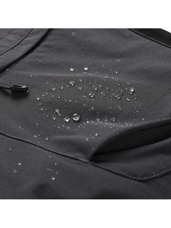 ALPINE PRO Dámske softshellové nohavice ALPINE PRO AKANA 2 dk.true gray