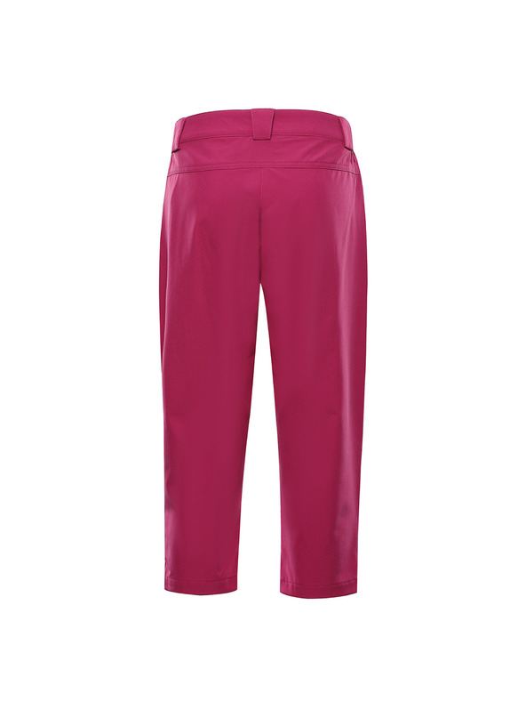 ALPINE PRO Dámske softshellové capri nohavice ALPINE PRO WEDERA 2 fuchsia red