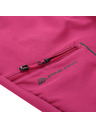 ALPINE PRO Dámske softshellové capri nohavice ALPINE PRO WEDERA 2 fuchsia red