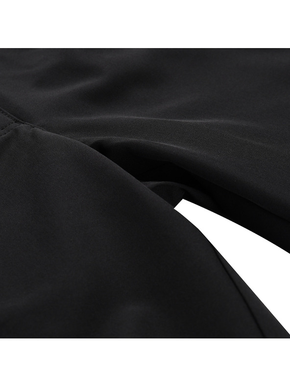 ALPINE PRO Dámske softshellové capri nohavice ALPINE PRO WEDERA 2 black