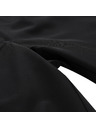 ALPINE PRO Dámske softshellové capri nohavice ALPINE PRO WEDERA 2 black