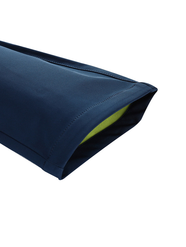 ALPINE PRO Dámske softshellové nohavice ALPINE PRO HURFA gibraltar sea