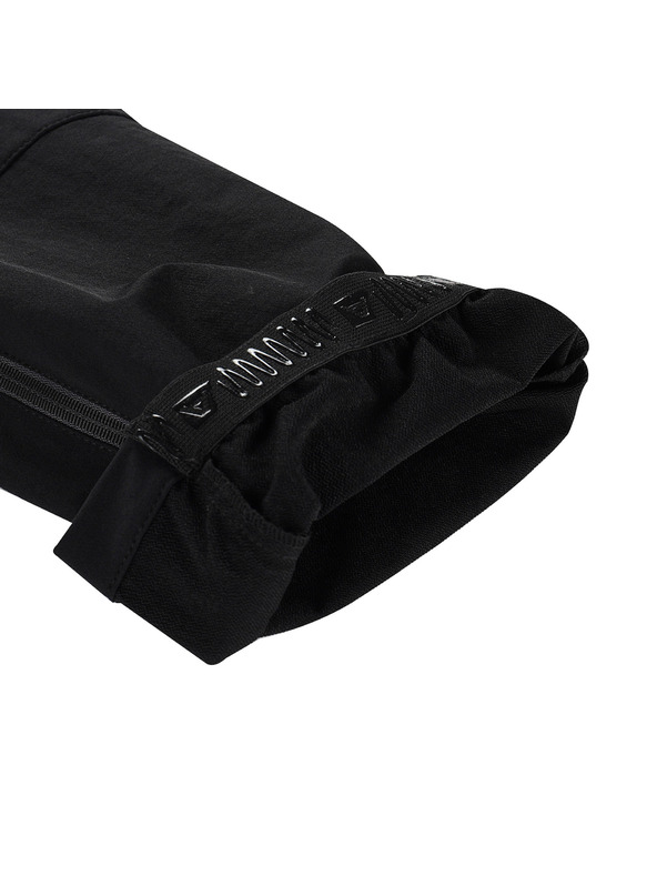 ALPINE PRO Dámske softshellové nohavice s DWR úpravou ALPINE PRO HURFA 2 black