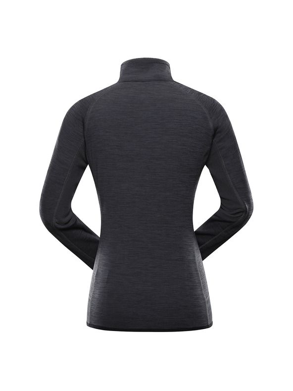 ALPINE PRO Dámska rýchloschnúca mikina ALPINE PRO ONNECA black