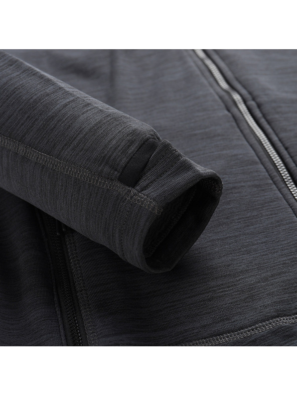 ALPINE PRO Dámska rýchloschnúca mikina ALPINE PRO ONNECA black