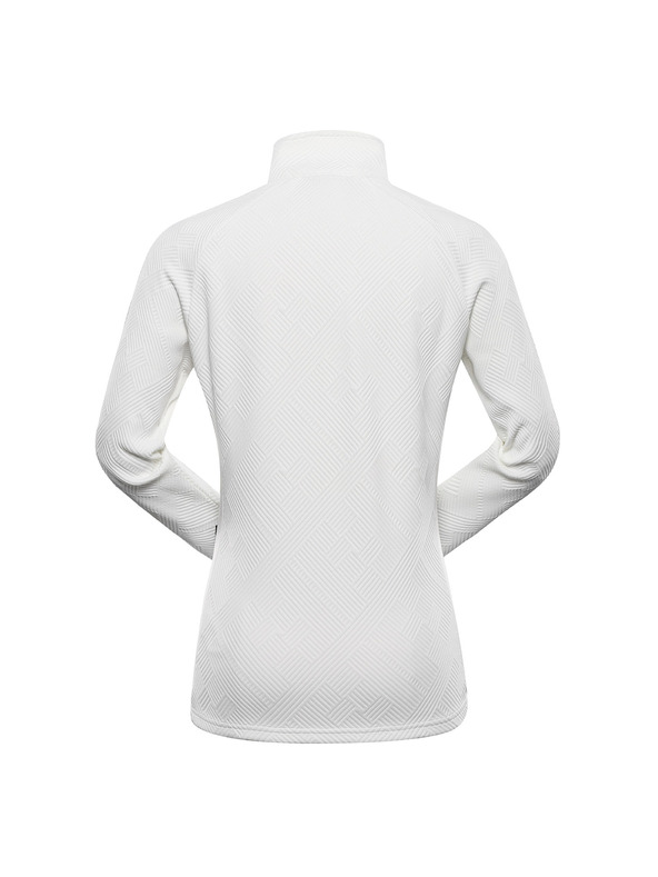 ALPINE PRO Dámska hrievna mikina ALPINE PRO DOZERA 2 white