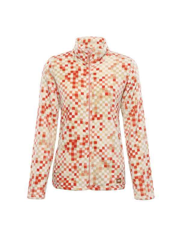 ALPINE PRO Dámska fleecová mikina so supratherm ALPINE PRO EFLINA tawny orange varianta pc