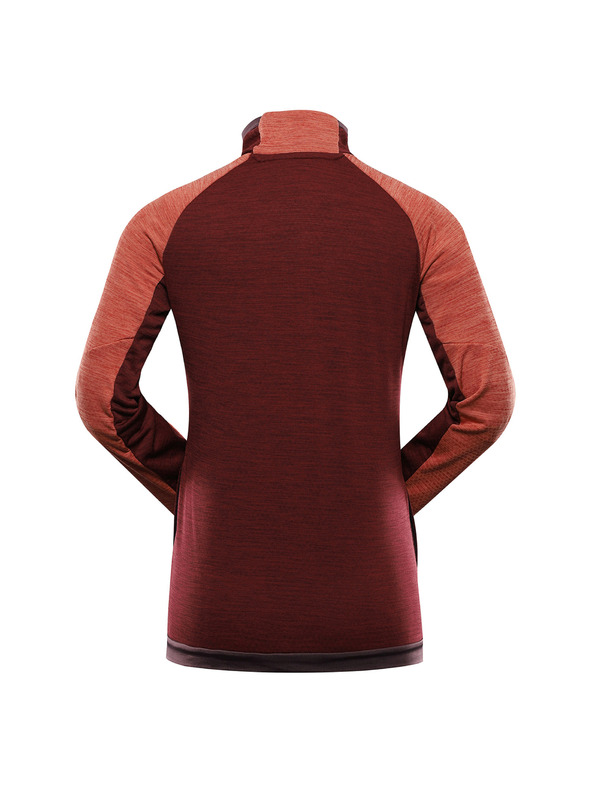 ALPINE PRO Dámska rýchloschnúca mikina ALPINE PRO ONNECA 3 tawny orange