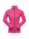 ALPINE PRO Dámska hrejivá mikina ALPINE PRO DOZERA 2 fuchsia fedora