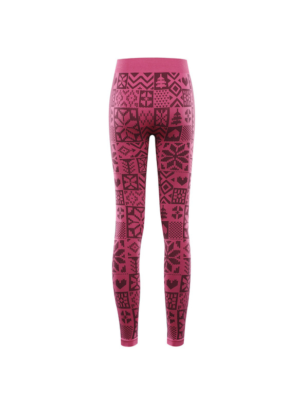 ALPINE PRO Dámske funkčné prádlo - nohavice ALPINE PRO LESSA fuchsia fedora