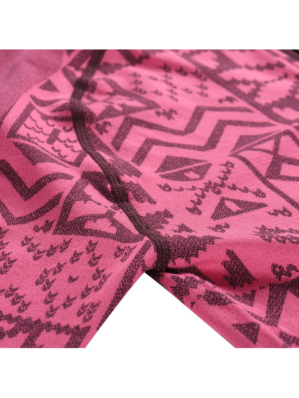 ALPINE PRO Dámske funkčné prádlo - tričko ALPINE PRO SEAMA fuchsia fedora