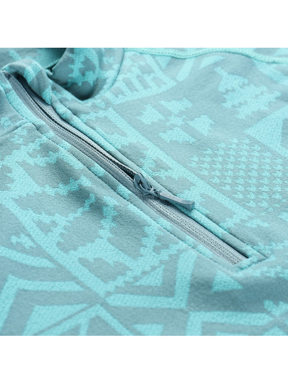 ALPINE PRO Dámske funkčné prádlo - tričko ALPINE PRO SEAMA teal