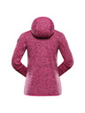 ALPINE PRO Dámsky hrievny sveter na zips ALPINE PRO ZEGA 2 fuchsia fedora