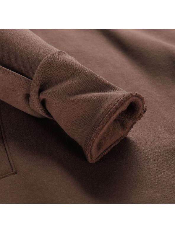 ALPINE PRO Dámske mikinkové šaty ALPINE PRO OLEBA rain drum