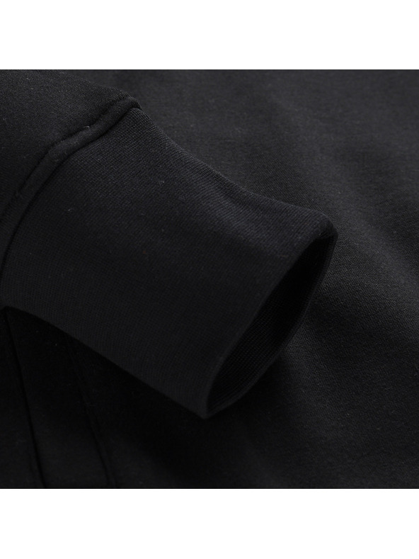 ALPINE PRO Dámske mikinkové šaty ALPINE PRO OLEBA black