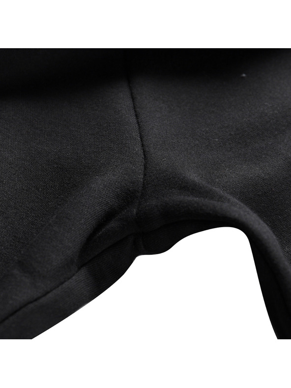 ALPINE PRO Dámske mikinkové šaty ALPINE PRO OLEBA black