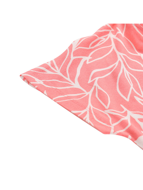 ALPINE PRO Dámske letné šaty ALPINE PRO DEREFA georgia peach varianta pb