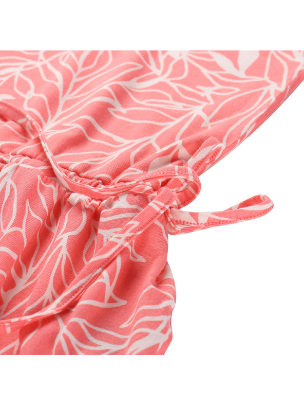 ALPINE PRO Dámske letné šaty ALPINE PRO DEREFA georgia peach varianta pb