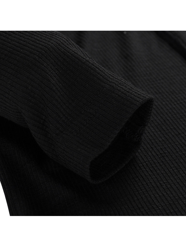 ALPINE PRO Dámske tričko s dlhým rukávom ALPINE PRO LERETA black