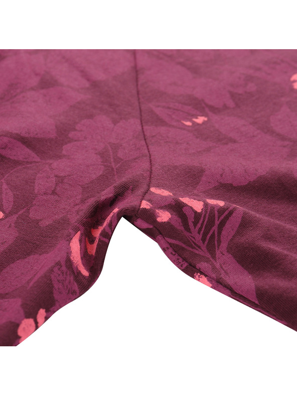 ALPINE PRO Dámske tričko z organickej bavlny ALPINE PRO GRETTA winetasting varianta pa