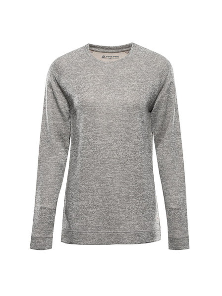 ALPINE PRO Dámske tričko s dlhým rukávom ALPINE PRO BREKA shifting sand