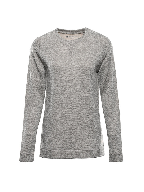 ALPINE PRO Dámske tričko s dlhým rukávom ALPINE PRO BREKA shifting sand