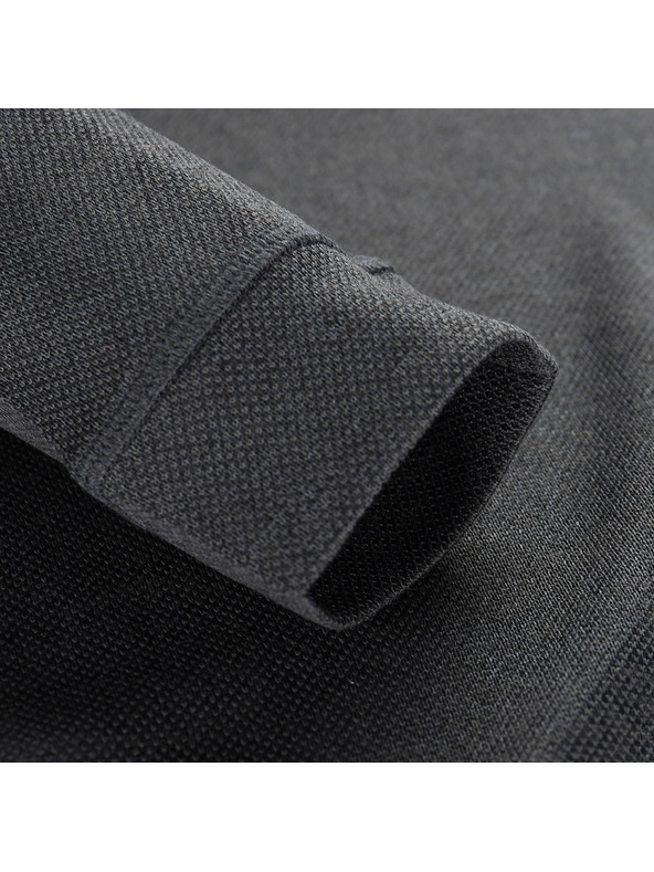 ALPINE PRO Dámske tričko s dlhým rukávom ALPINE PRO BREKA dk.true gray