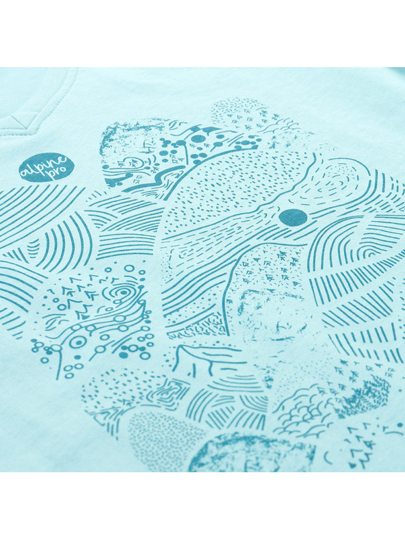 ALPINE PRO Dámske funkčné tričko s cool-dry ALPINE PRO GREMA 2 limpet shell varianta pb