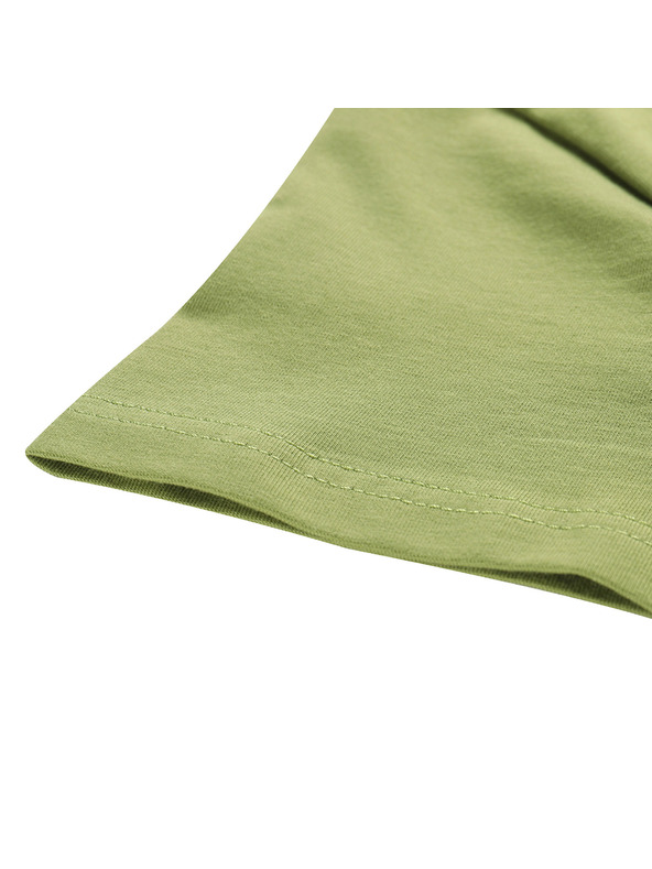 ALPINE PRO Dámske bavlnené tričko ALPINE PRO MOROLA turtle green varianta pa