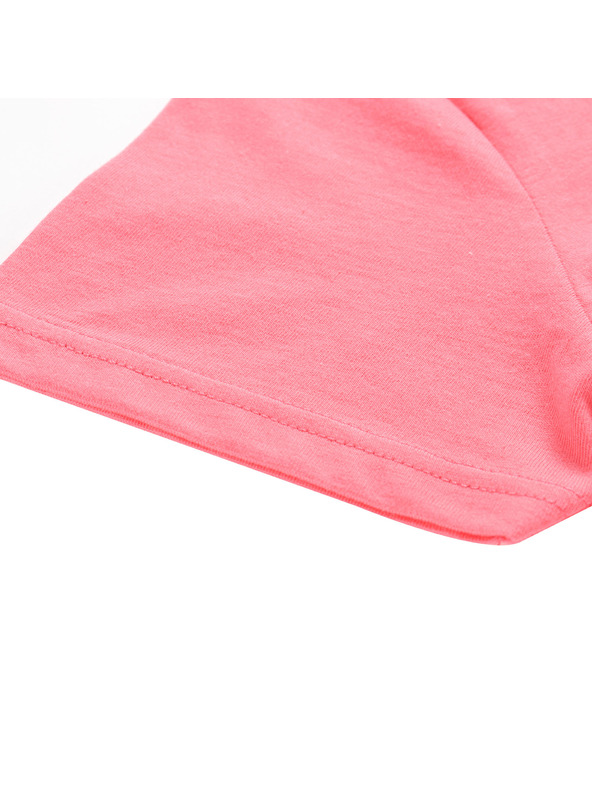 ALPINE PRO Dámske tričko z organickej bavlny ALPINE PRO TERMESA 3 calypso coral varianta pa