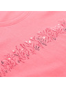ALPINE PRO Dámske tričko z organickej bavlny ALPINE PRO TERMESA 3 calypso coral varianta pa