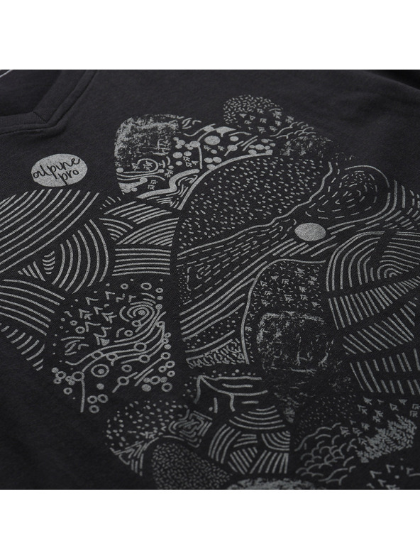 ALPINE PRO Dámske funkčné tričko s cool-dry ALPINE PRO GREMA 2 black varianta pb