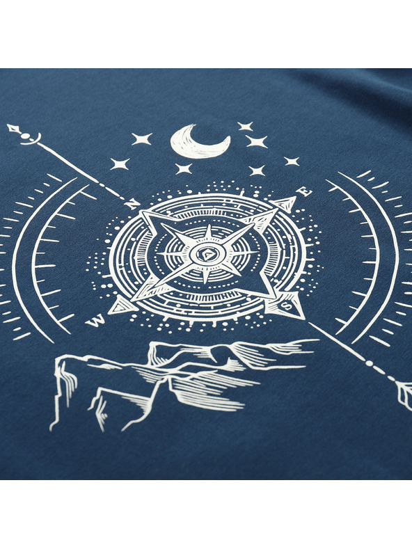 ALPINE PRO Dámske bavlnené tričko ALPINE PRO MOROLA moonlit ocean varianta pb