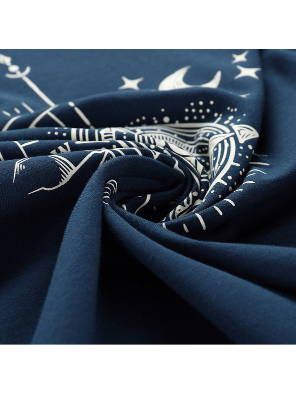 ALPINE PRO Dámske bavlnené tričko ALPINE PRO MOROLA moonlit ocean varianta pb