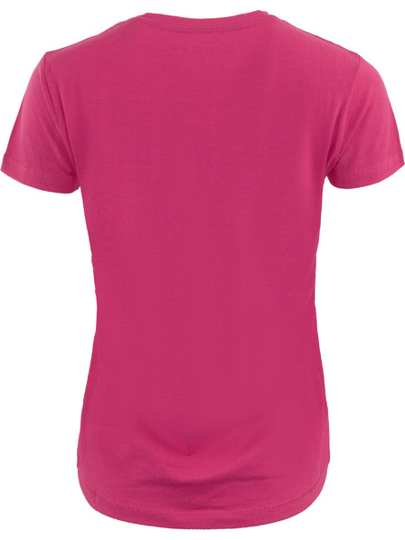 ALPINE PRO Dámske bavlnené tričko ALPINE PRO BADENA cabaret