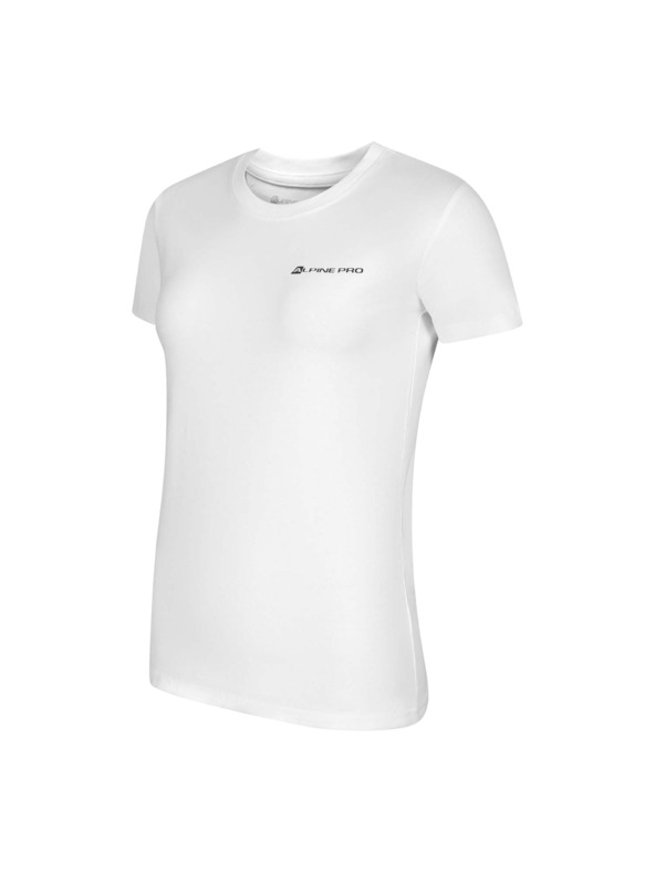 ALPINE PRO Dámske bavlnené tričko s fine cotton ALPINE PRO FRABA white