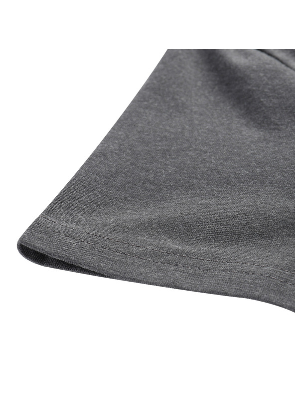 ALPINE PRO Dámske bavlnené tričko ALPINE PRO MOROLA dk. true gray varianta pc