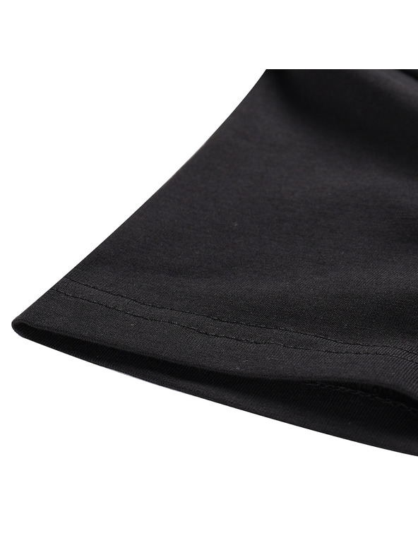 ALPINE PRO Dámske bavlnené tričko ALPINE PRO MOROLA black varianta pa