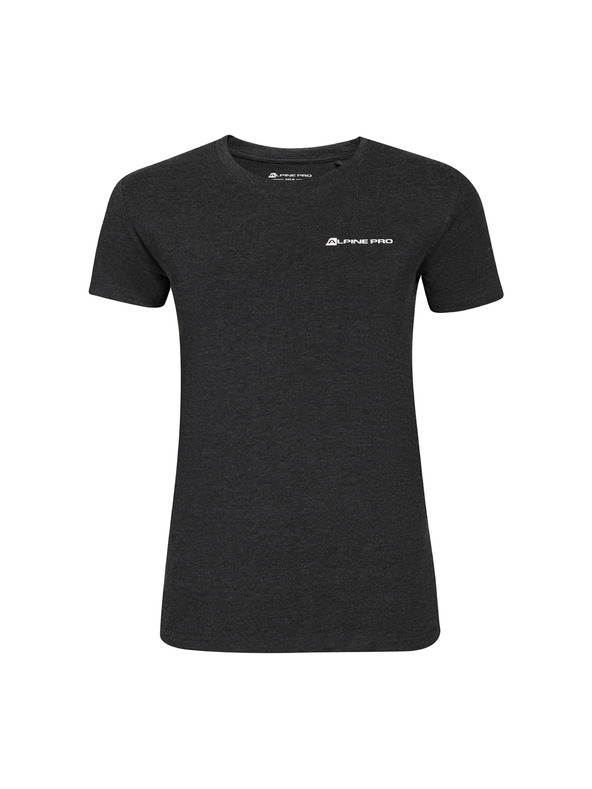 ALPINE PRO Dámske bavlnené tričko s fine cotton ALPINE PRO FRABA black
