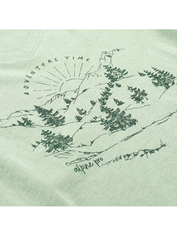 ALPINE PRO Dámske funkčné tričko s cool-dry ALPINE PRO GREMA 2 pistachio varianta pa