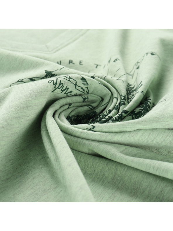 ALPINE PRO Dámske funkčné tričko s cool-dry ALPINE PRO GREMA 2 pistachio varianta pa