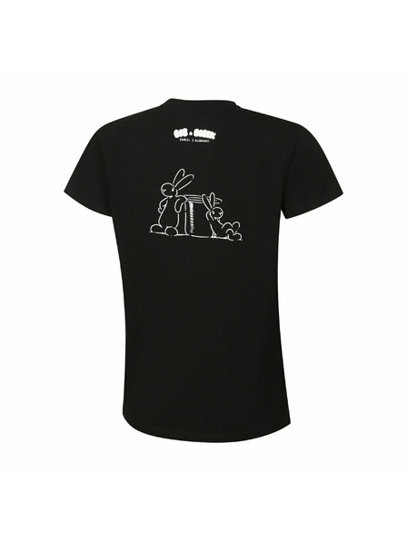 ALPINE PRO Dámske tričko bob a bobek ALPINE PRO BOBBA black