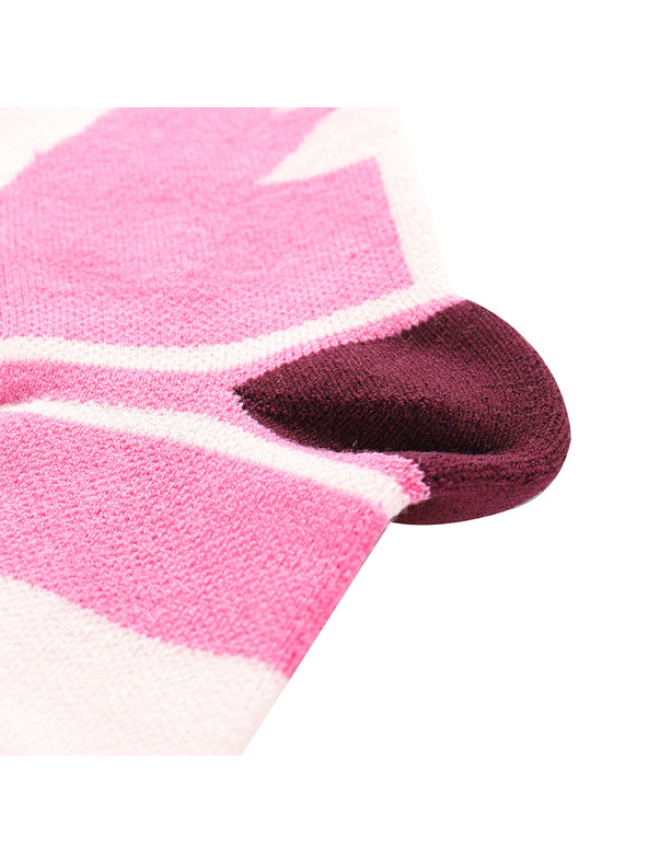 ALPINE PRO Detské lyžiarske podkolienky z merino vlny ALPINE PRO SKYRO light lilac