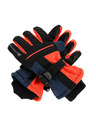 ALPINE PRO Detské rukavice s membránou ptx ALPINE PRO LORDO 2 neon red