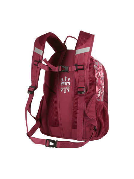 ALPINE PRO Detský školský batoh so svietiacim logom 25l ALPINE PRO NERAX anemone