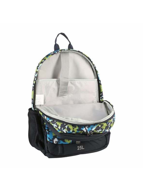 ALPINE PRO Detský školský batoh so svietiacim logom 25l ALPINE PRO NERAX mood indigo