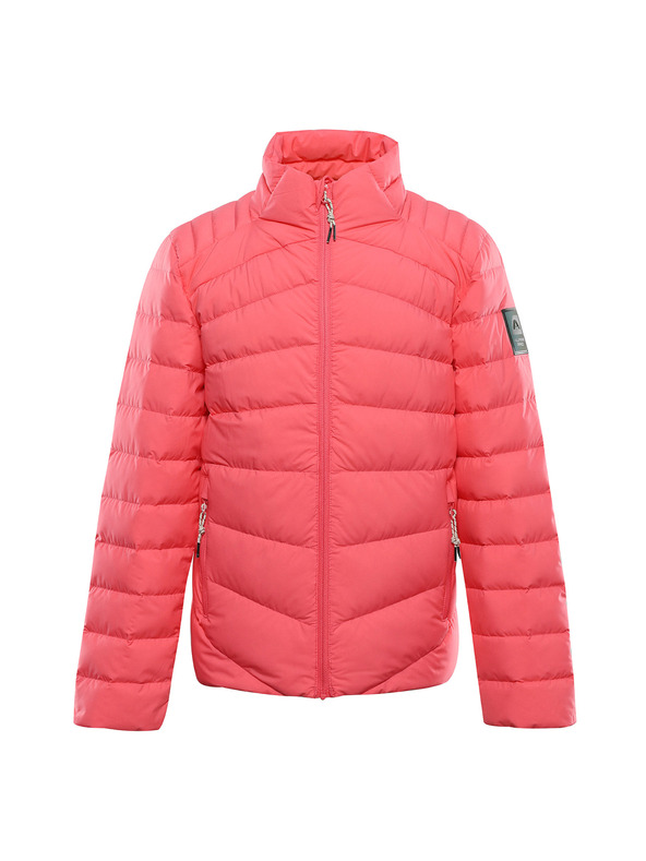 ALPINE PRO Detská páperová bunda ALPINE PRO RETERO calypso coral
